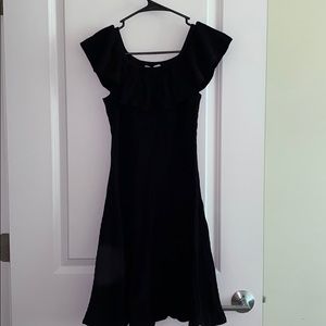 Black summer dress
